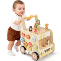 Wooden Activity Cube Push Walker N291
