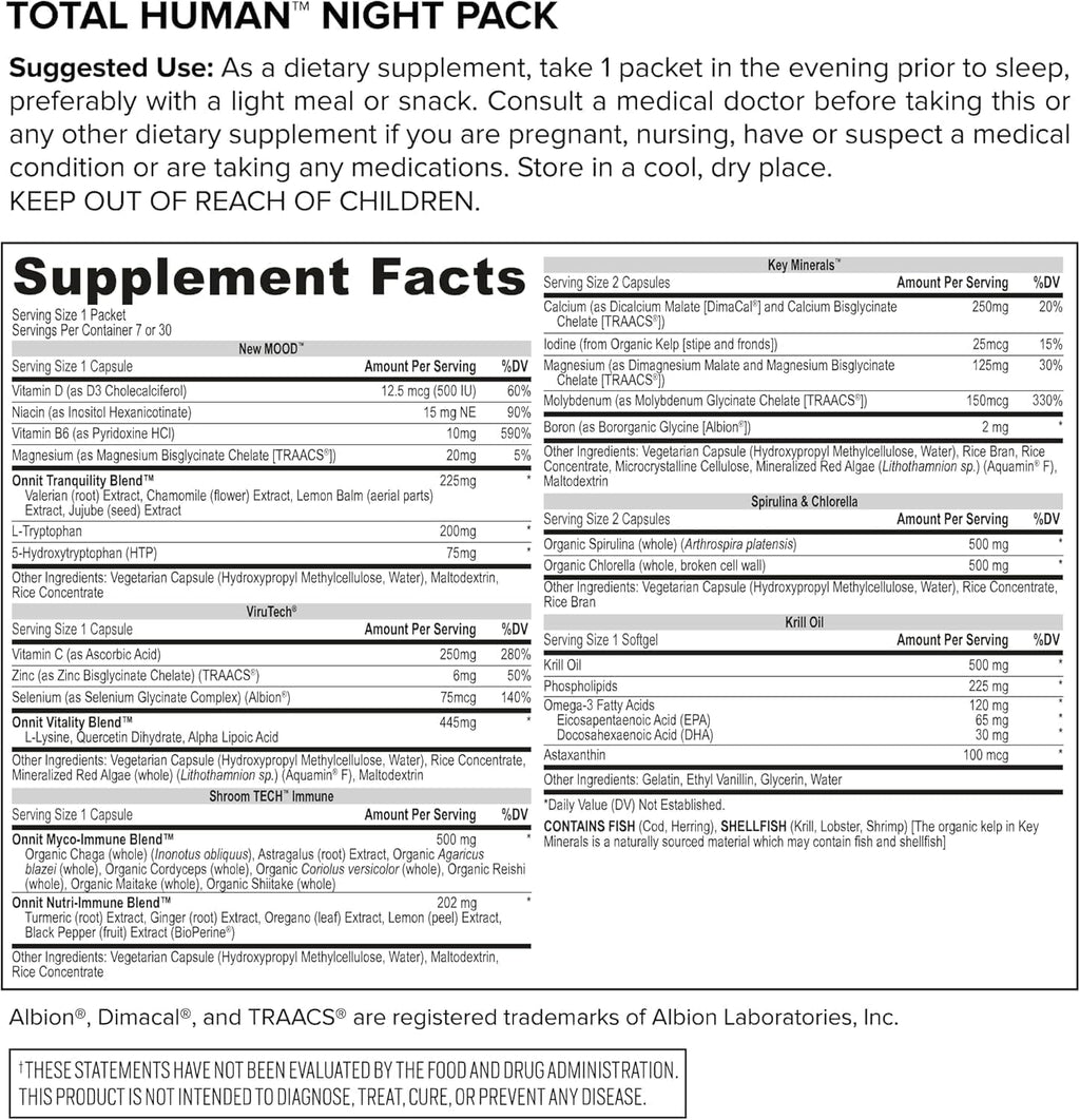 Daily Multivitamin Packs O651299