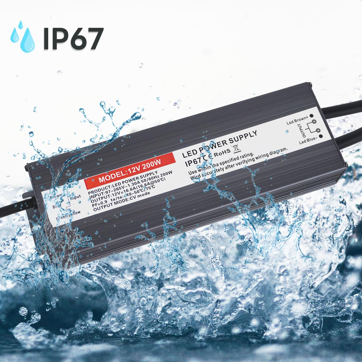200W 12V LED Power Supply X25418