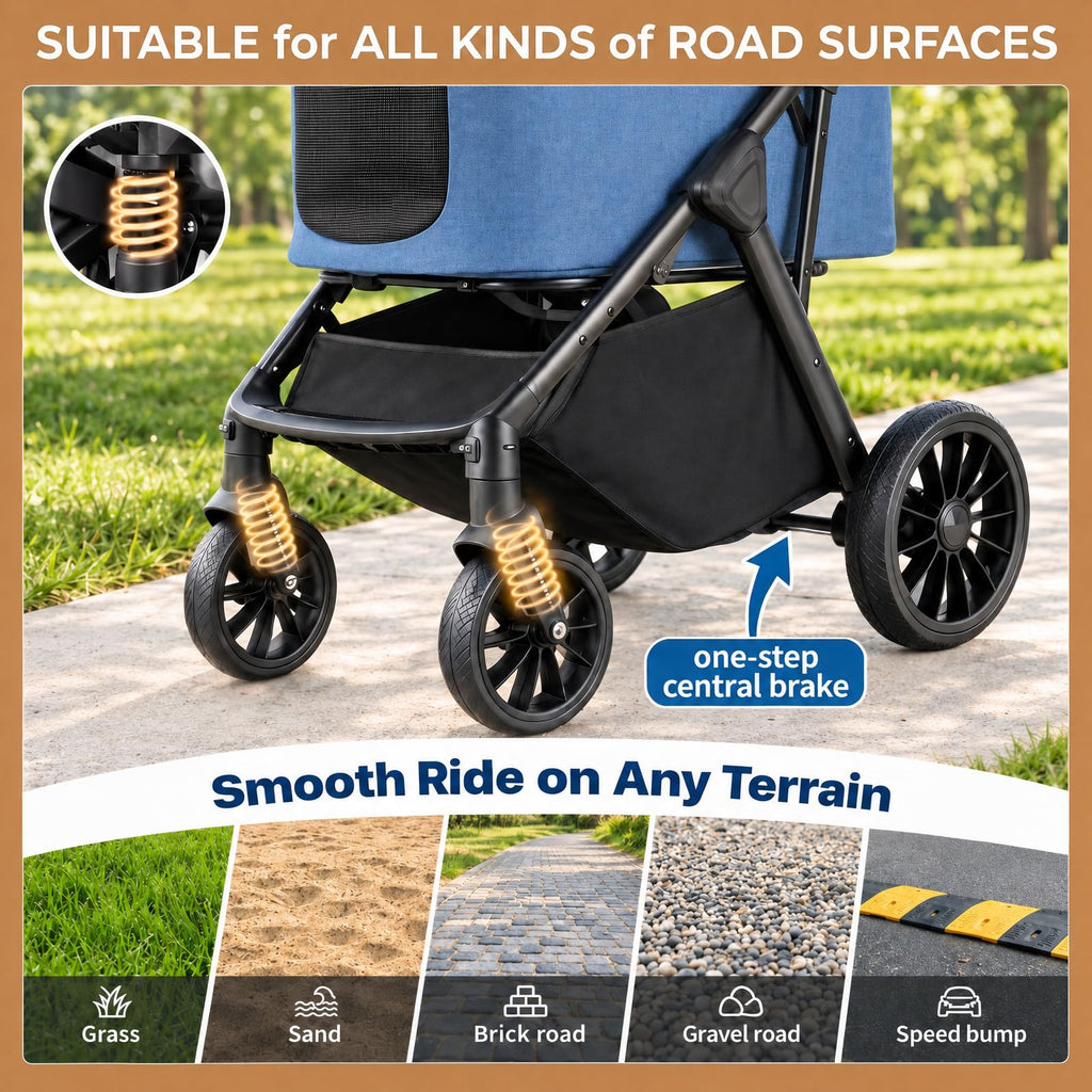 Foldable Dog Stroller A817