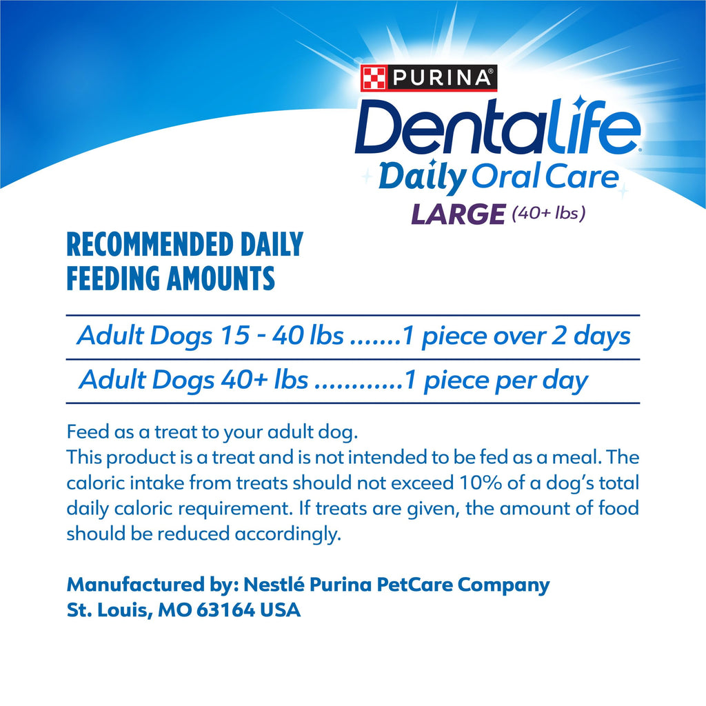 Daily Oral Care Dental Chews for Large Dogs 90 ct C613